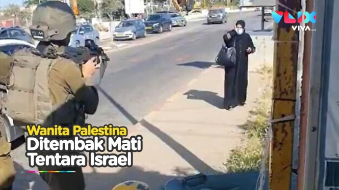 Wanita Lansia Palestina Ditembak Mati Tentara Israel