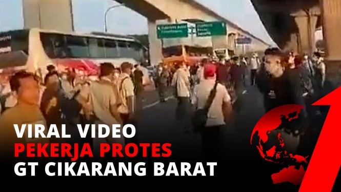 Polisi Benarkan Video Viral Pekerja Protes di Cikarang Barat