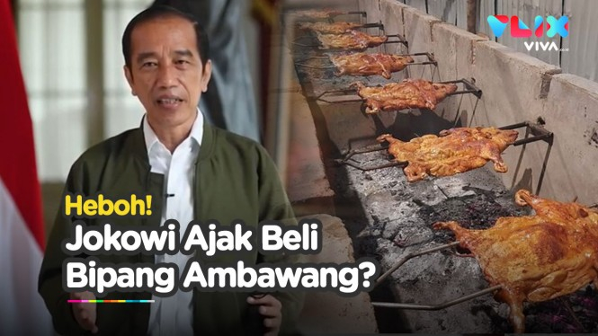 Jelang Lebaran, Jokowi Ajak Masyarakat Beli Babi Panggang?