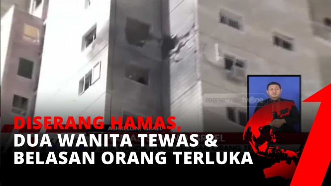 Hamas Luncurkan Roket Mengenai Apartemen di Kota Ashkelon