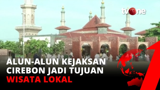 Wajah Baru Alun-alun Cirebon Jadi Destinasi Wisata Lokal