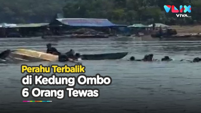 Perahu Terbalik di Kedung Ombo, 6 Tewas