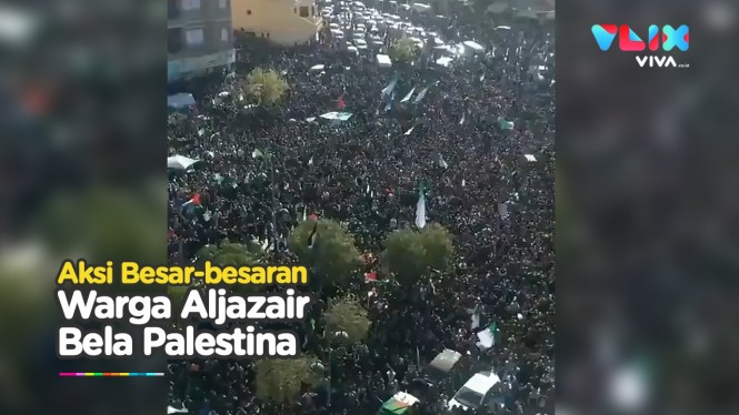 Demo Mendukung Palestina Meluas ke Penjuru Aljazair