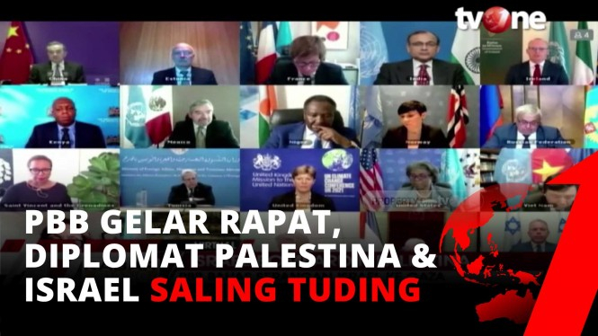 PBB Lakukan Pertemuan Secara Virtual Soal Palestina
