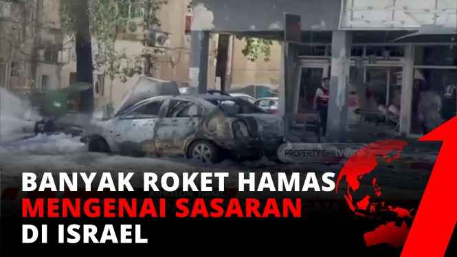 Gagal Halau Roket Hamas, Warga Israel Sembunyi di Bunker