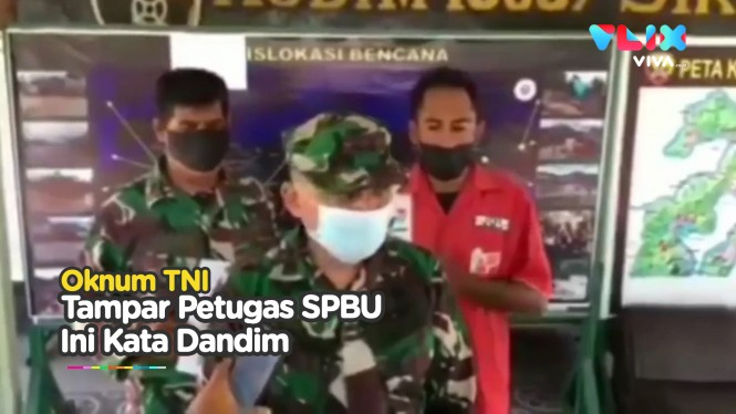 Oknum TNI Tampar Petugas SPBU, Ini Kata Dandim