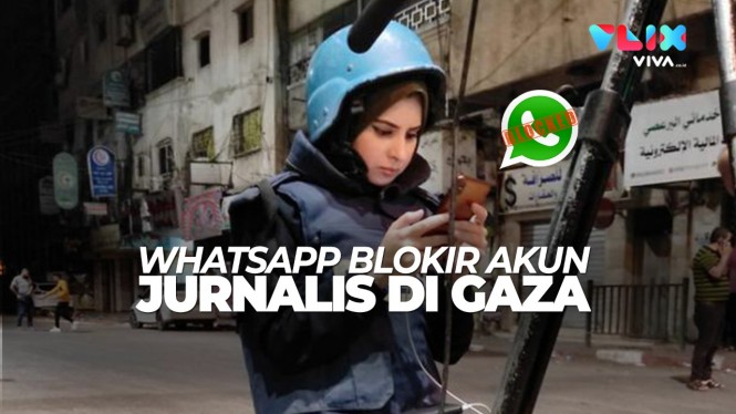 WhatsApp Blokir Akun Jurnalis di Jalur Gaza