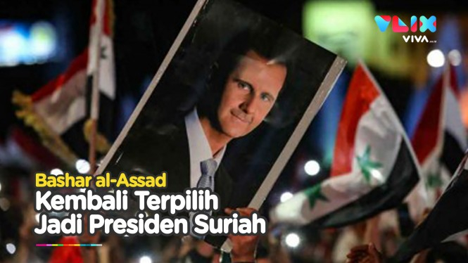 Diktator Bashar al-Assad Terpilih Jadi Presiden Suriah Lagi