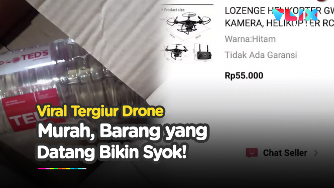 Niat Beli Drone, Pembeli Ini Kaget Lihat Barang Pesanannya