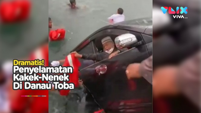 Penyelamatan Kakek-Nenek dari Kecelakaan Maut di Danau Toba