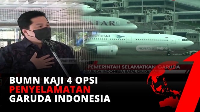 BUMN Selamatkan Garuda Indonesia dari
