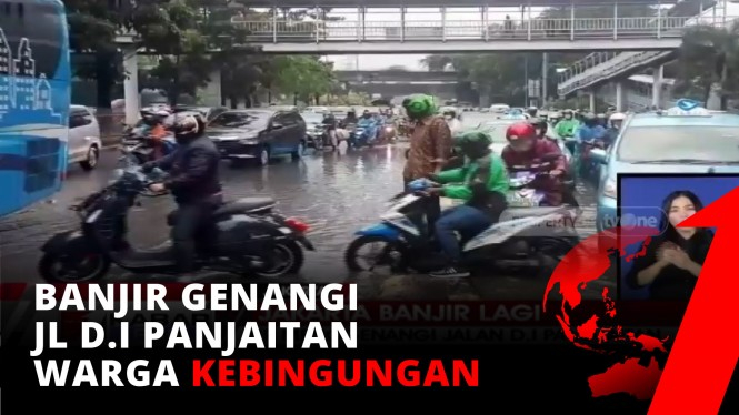 Jakarta Banjir Lagi, Aktivitas Warga Terhambat