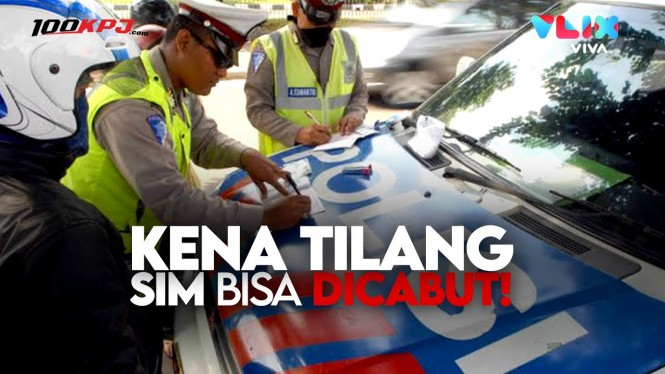 Sistem Tilang Poin Diluncurkan, SIM Bisa Ditahan Polisi