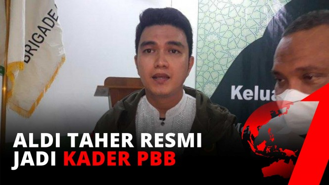 Aldi Taher Resmi Menjadi Kader Partai Bulan Bintang