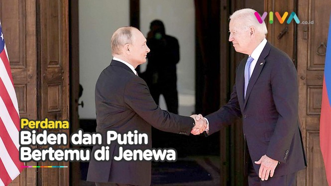 Pertemuan Perdana Biden dan Putin Berakhir Dua Jam