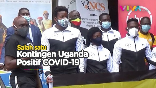 Salah Satu Kontingen Uganda Positif COVID-19
