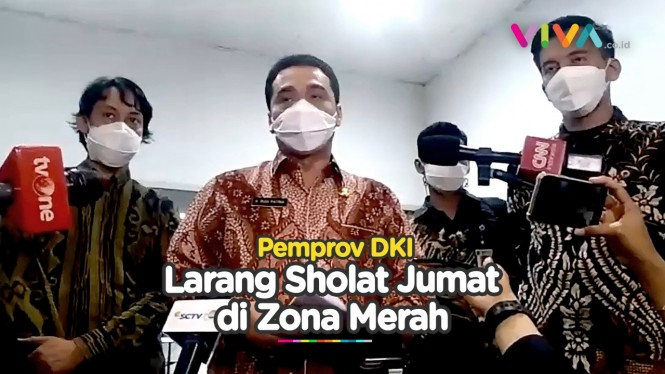 Warga Jakarta Dilarang Shalat Jumat di Masjid