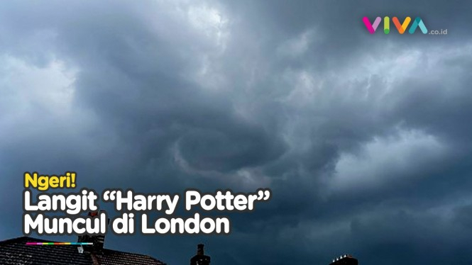 NGERI! London Disapu Tornado Misterius
