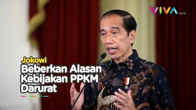 Umumkan PPKM Darurat, Jokowi Beberkan Alasannya
