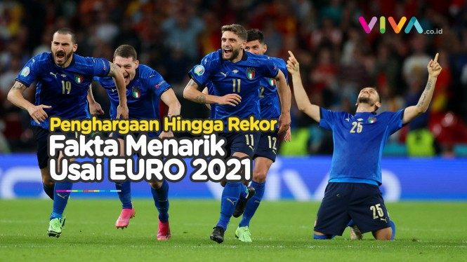 Italia Juara, Ini Dia Fakta Usai Euro2021