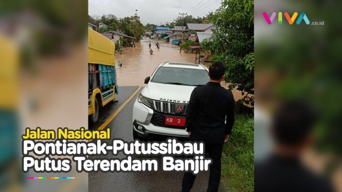Banjir Menerjang 4 Kecamatan di Kalimantan Barat