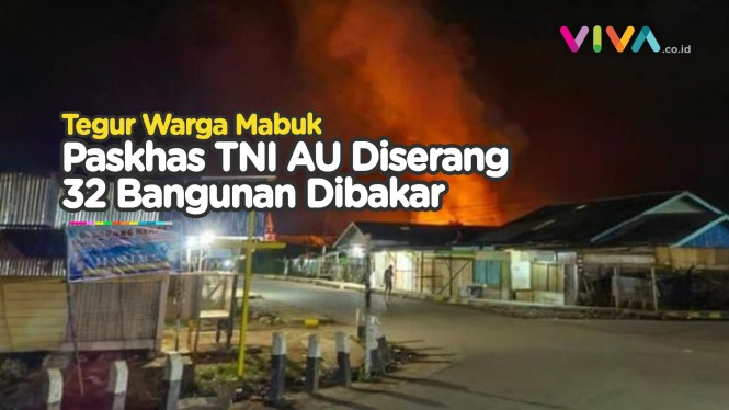 Tegur Warga Pesta Miras, Anggota Paskhas TNI AU Diserang