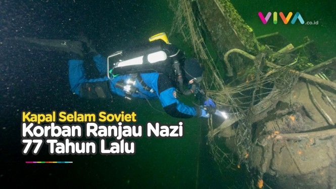 Bangkai Kapal Selam Uni Soviet Korban Nazi Ditemukan