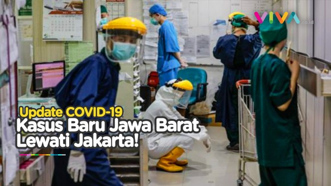 Kasus Baru COVID-19 di Jawa Barat Lewati Jakarta!