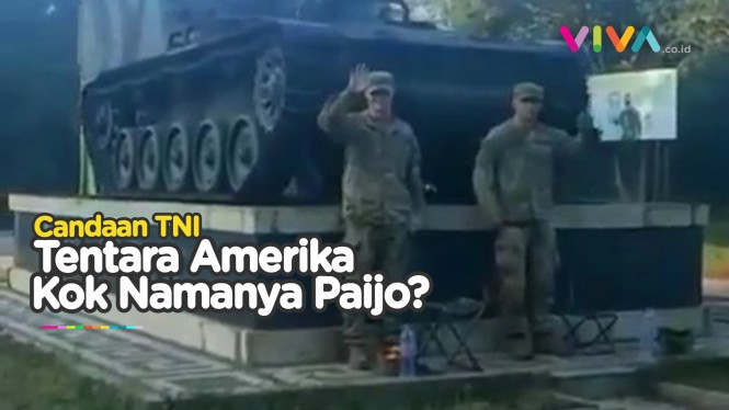 Candaan TNI, Tentara AS Kok Namanya Paijo?