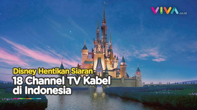 Disney Akan Hentikan 18 Channel TV Kabel di Indonesia