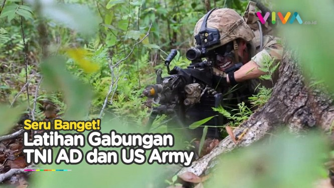 Latihan TNI AD Bersama Militer Amerika di Garuda Shield