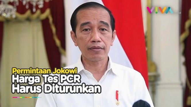 Jokowi Minta Biaya Tes PCR Turun Jadi Rp 450-550 Ribu