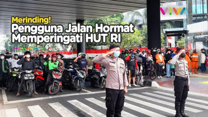 Rasa Nasionalisme Warga Indonesia Rayakan HUT RI Ke-76