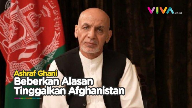 Dituduh Kabur dari Afghanistan, Ashraf Ghani Buka Suara