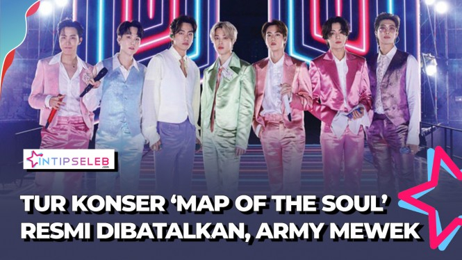 BTS Resmi Batalkan Tur Dunia "Map of the Soul", ARMY Nangis!