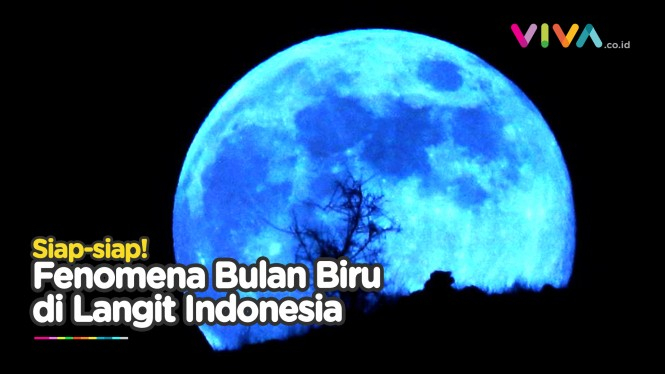 Fenomena Blue Moon Terjadi Akhir Pekan Ini!