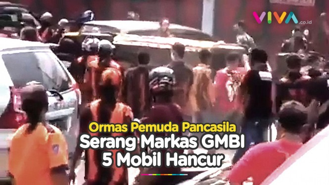 Ormas Pemuda Pancasila Ngamuk, Hancurkan Kantor Ormas GMBI