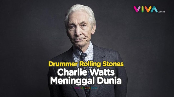 Drummer Rolling Stones Charlie Watts Meninggal Dunia