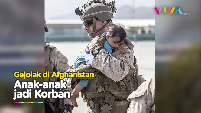 Warga Afghanistan Coba Kabur, Anak-anak Jadi Korban Taliban
