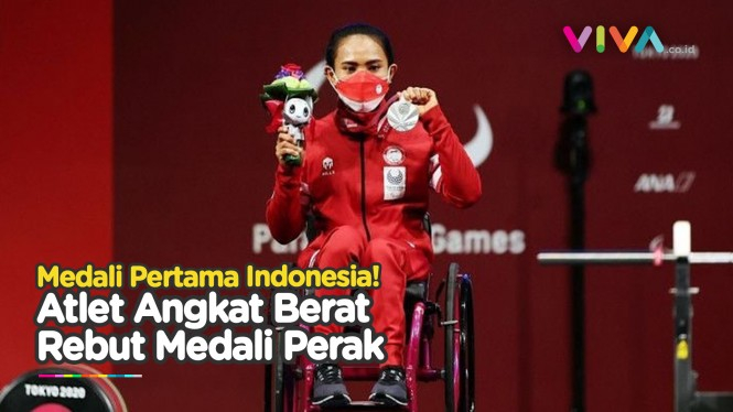 Bangga! Medali Pertama Indonesia di Paralimpiade Tokyo 2020