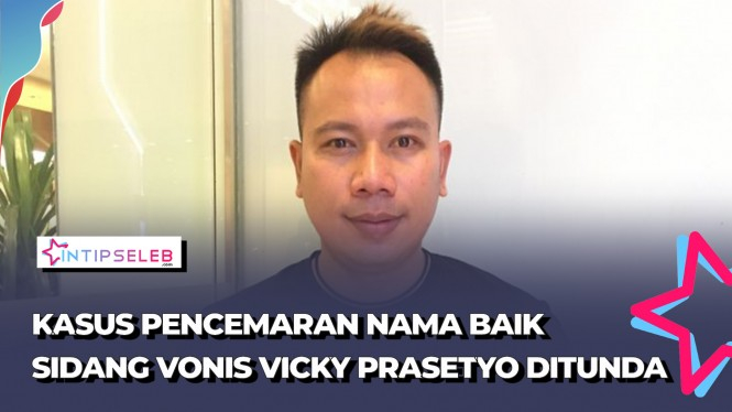 Sidang Vonis Vicky Prasetyo Di Tunda