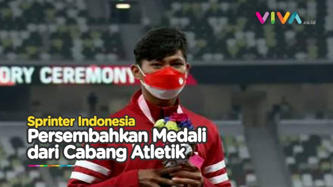 Sprinter Indonesia Rebut Medali di Nomor Bergengsi