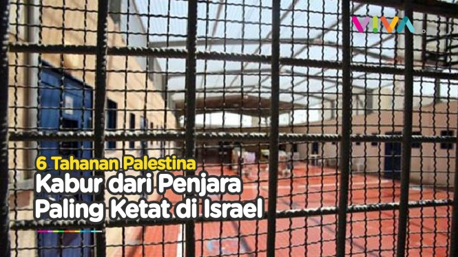Warga Palestina Bobol Penjara Israel Pakai Sendok Berkarat