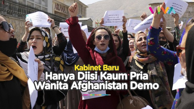 Kabinet Terbaru Pemerintahan Afghanistan, Tak Ada Wanita!
