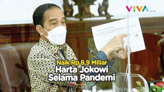 Kekayaan Presiden Jokowi Naik Rp 8,9 M di Masa Pandemi