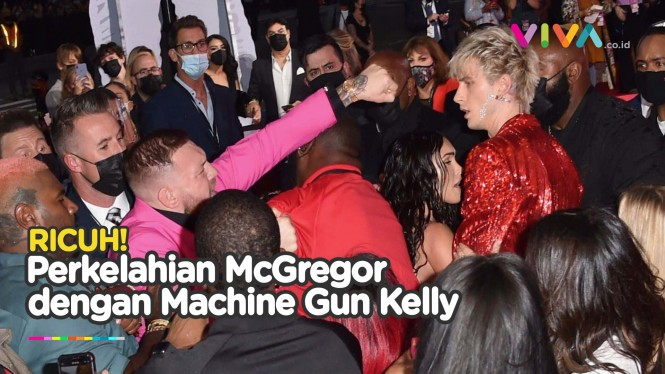 McGregor Hampir Baku Hantam dengan Pacarnya Megan Fox di VMA