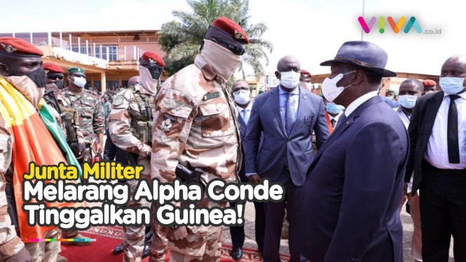 Presiden Guinea Tak Diberi Izin Buat Keluar dari Negaranya