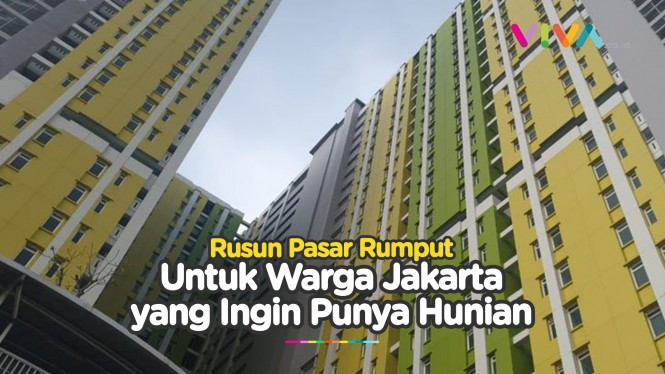 Jokowi Resmikan Rusun Mewah di Pusat Jakarta