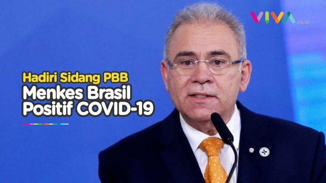 Menkes Brazil Positif COVID-19 saat Hadiri Sidang Umum PBB