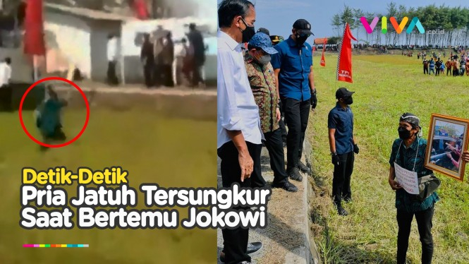 Pria Ini Terobos Paspampres Demi Bertemu Presiden Jokowi